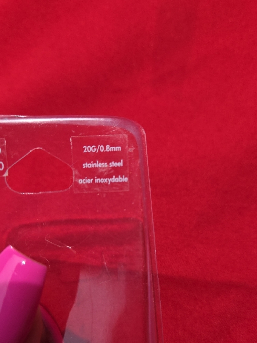 Silver Hoop Nose Rings - Picture 3 of 6